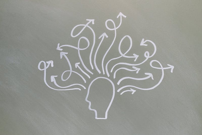 illustration du cerveau en activité